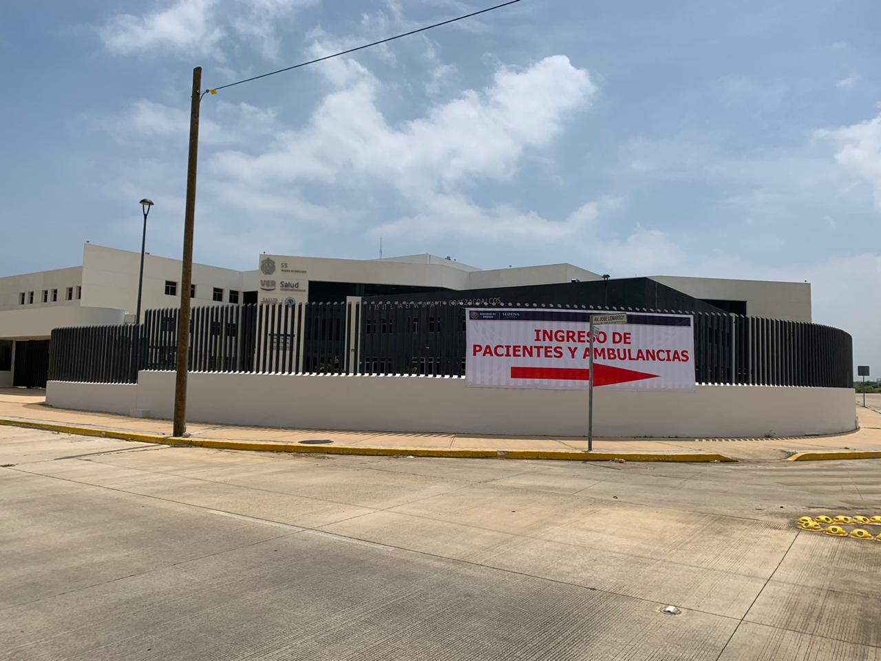 Casi listo el Hospital Materno Infantil de Coatzacoalcos para atender pacientes-covid