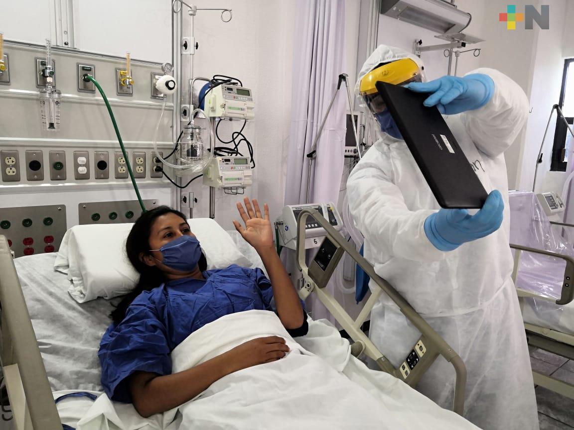 Ocupación hospitalaria por Covid-19 es 90% menor que la registrada en el pico de la epidemia