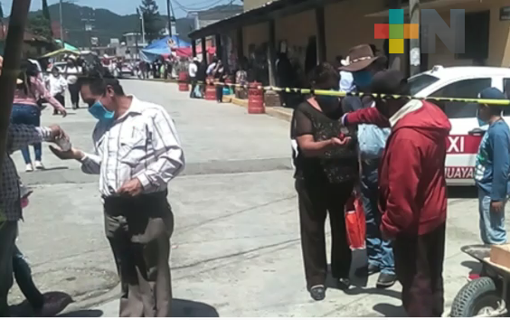 En Huayacocotla aplica medidas sanitarias para evitar aumento de contagios; hay 6 casos de COVID-19