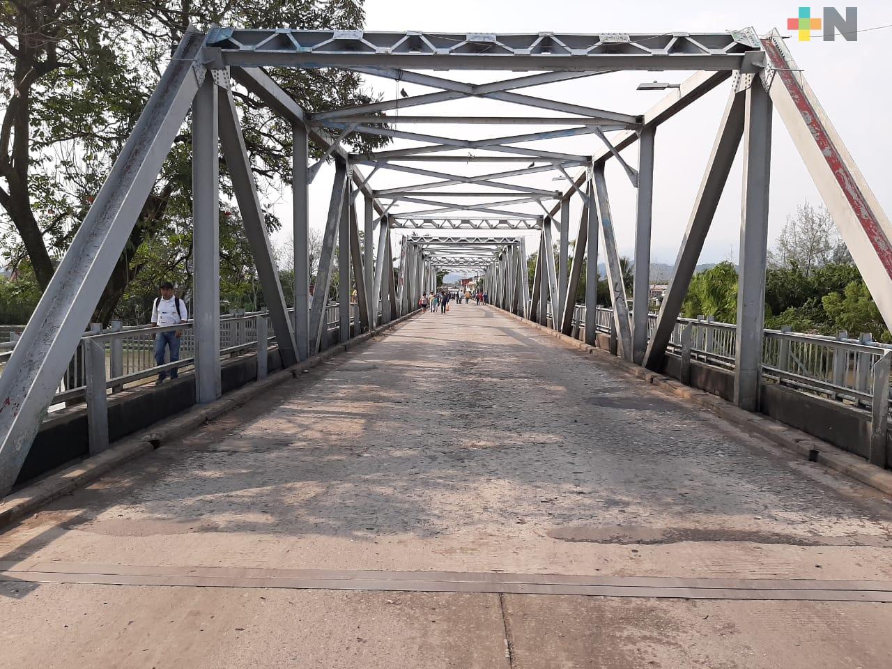Cerrarán Puente Martínez I, a partir de este martes