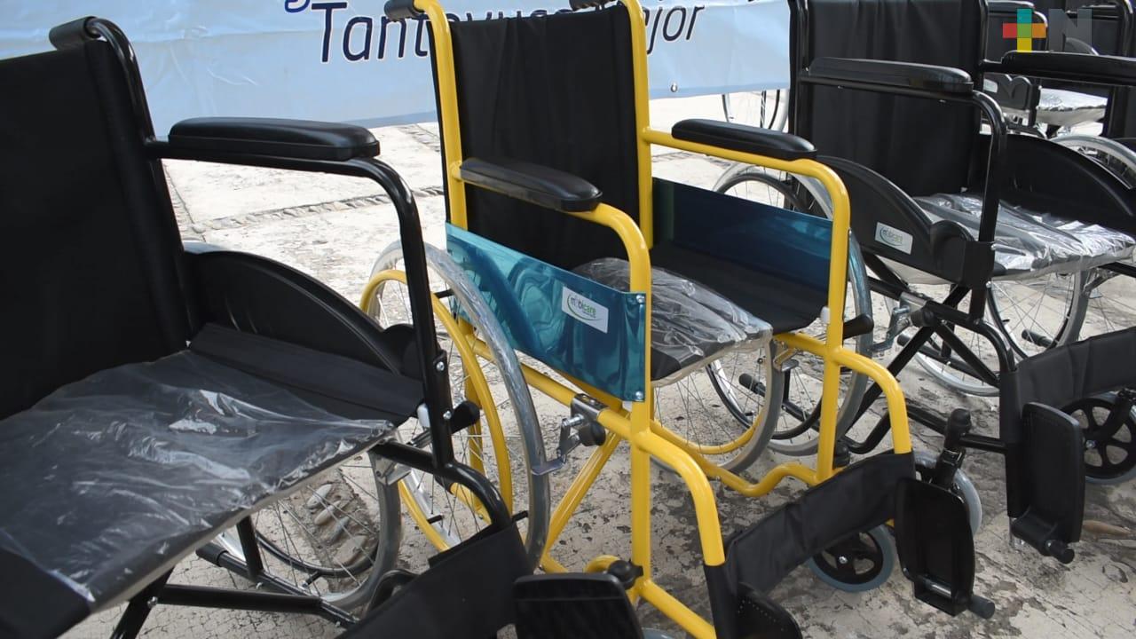 Beneficia DIF a personas con discapacidad, en Tantoyuca