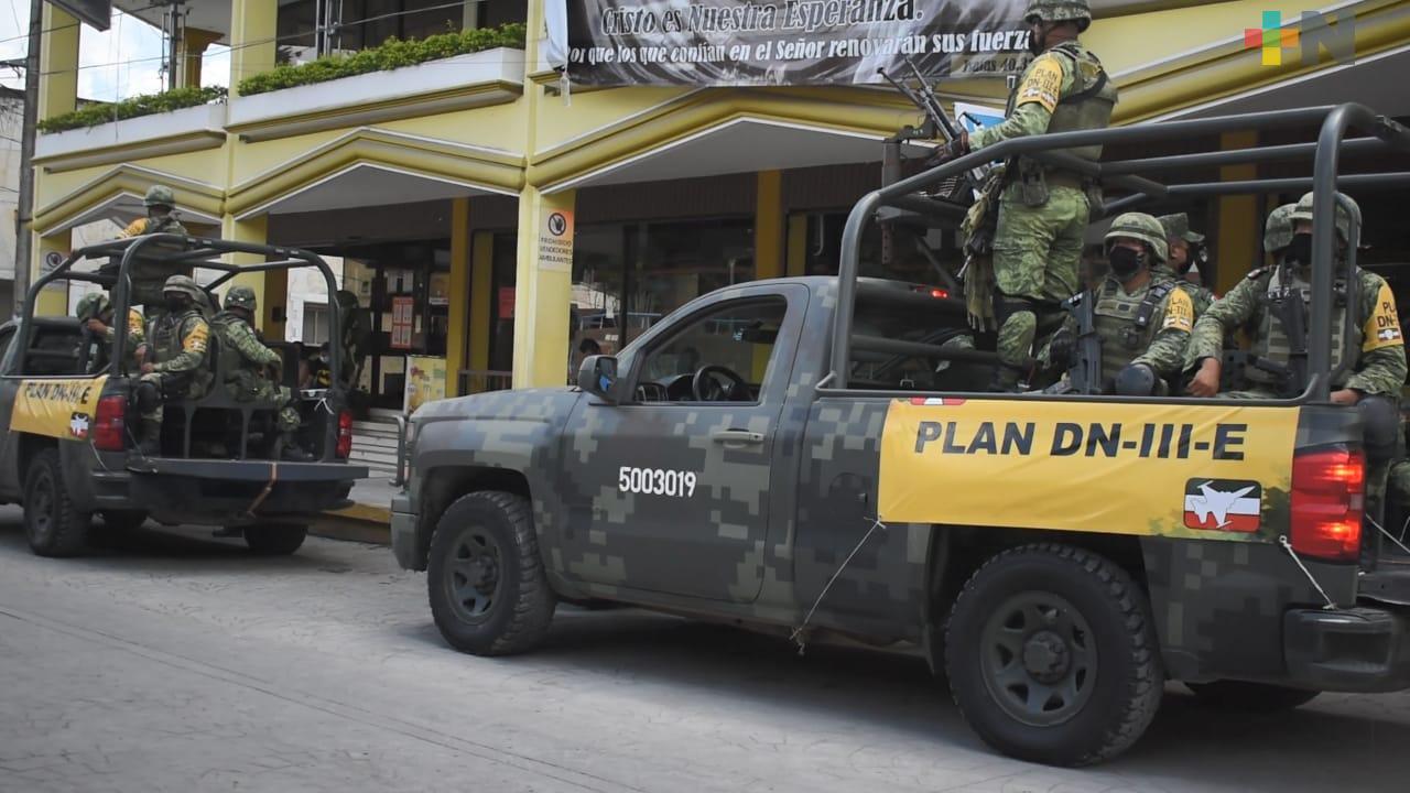Coordinación entre Policía Municipal, Fuerza Civil y SEDENA disminuyeron índices delictivos en Tantoyuca