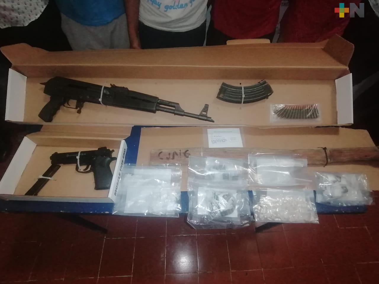 Operativo policial da como resultado detención de 7 presuntos delincuentes en Xalapa