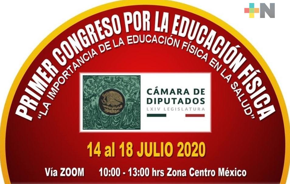 Cámara de Diputados realizará el Primer Congreso por la Educación Física