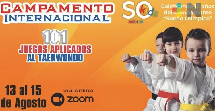 Realizarán Campamento Internacional “Sueño Olímpico Kids”