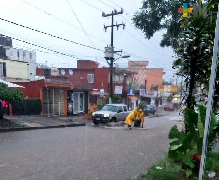 Solo anegaciones ha habido en Xalapa en las últimas horas a causa de las lluvias