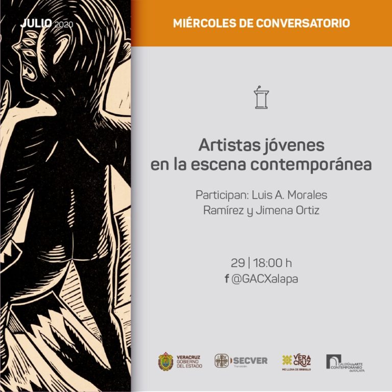 Invita IVEC a disfrutar charlas con artistas emergentes en los Miércoles de conversatorio