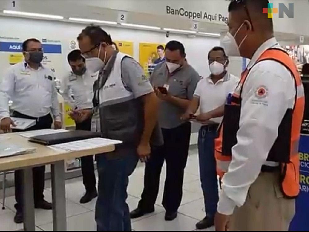 PC de Martínez de la Torre continúa visitando comercios para que cumplan protocolos de sanidad
