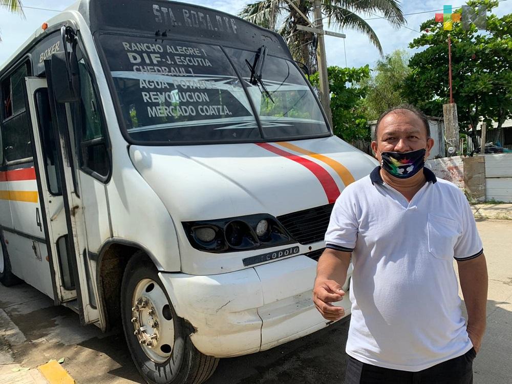 Ruta 10 Santa Rosa volvió a circular en Coatzacoalcos