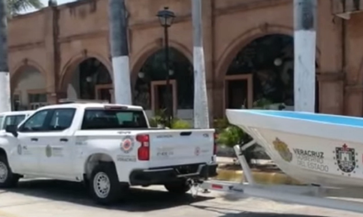 SPC entrega lancha y camioneta de rescate al municipio de La Antigua