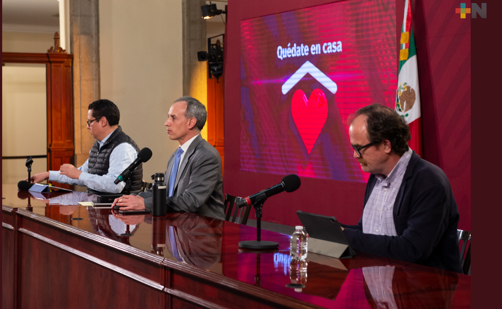 Hay 41 mil 908 defunciones por COVID-19 en México y 370 mil 712 casos confirmados