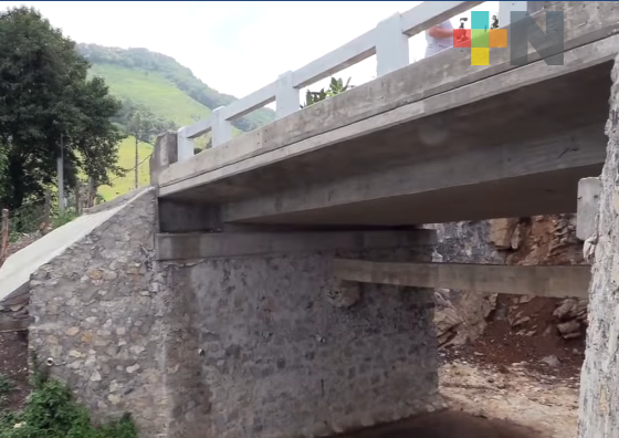 Puente El Capulín comunicará a cientos de familias de la sierra de Huayacocotla