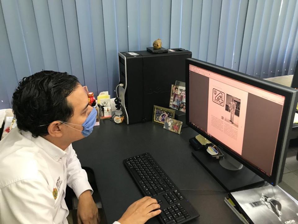 Director de RTV visita Editora de Gobierno, revisa avances del libro de  aniversario del canal