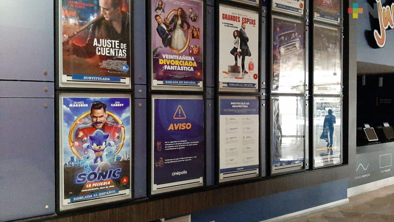 Abiertas salas de cine en el municipio de Boca del Río