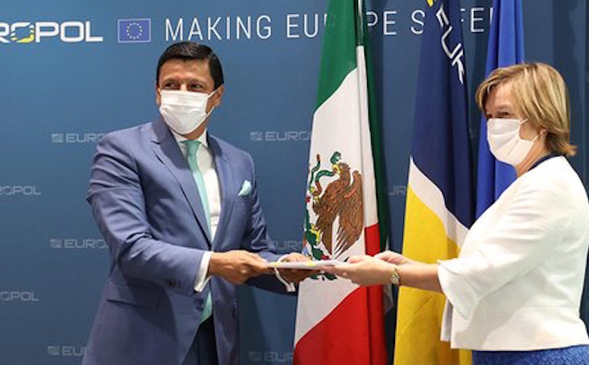 México y Europol firman Acuerdo de Trabajo en materia de seguridad