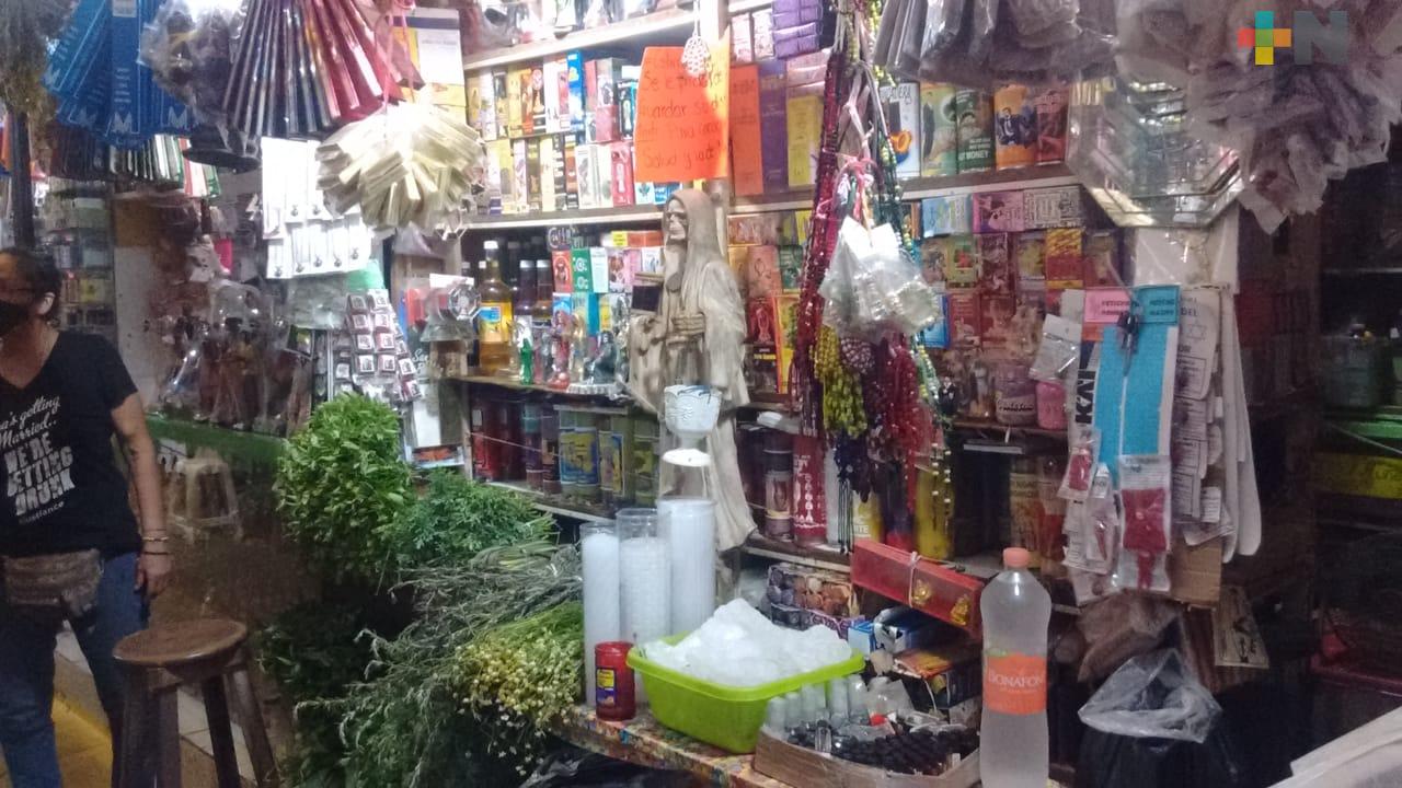 Venta de hierbas medicinales 40% en mercados de la ciudad de Veracruz