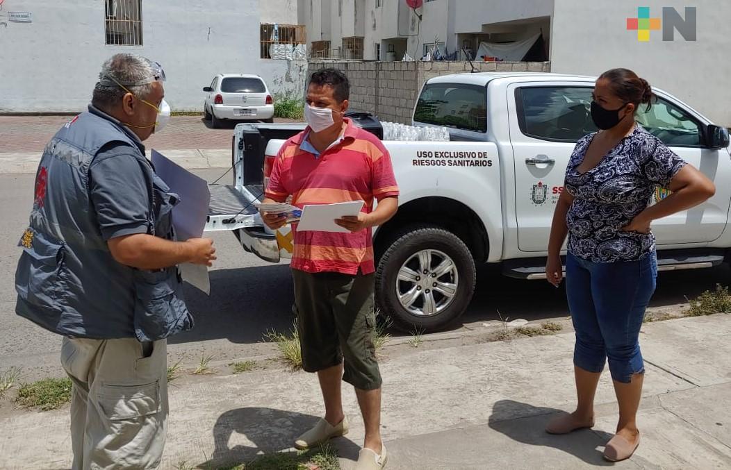 Salud despliega brigadas e instala módulos informativos en municipios para prevenir COVID-19