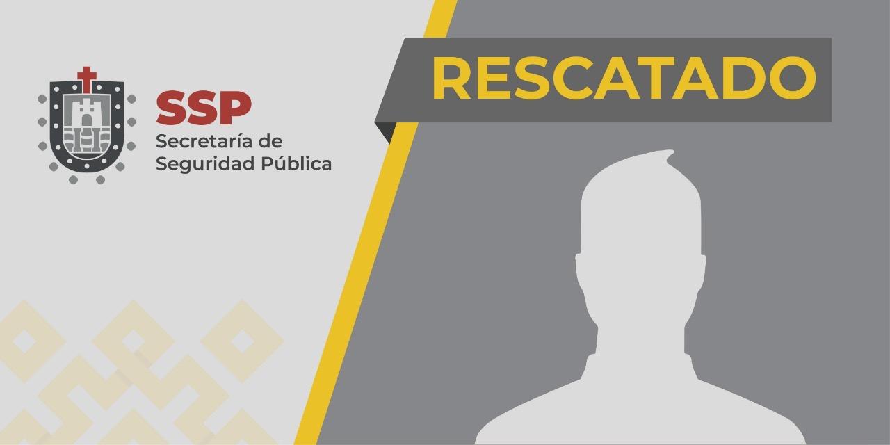 Rescata SSP a persona privada de su libertad, en Las Choapas