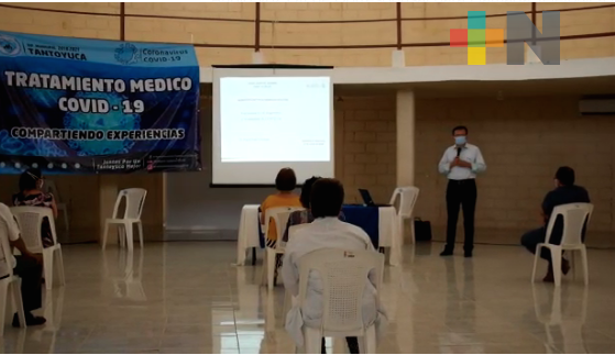 Comparten experiencias sobre tratamiento médico del COVID-19 en Tantoyuca