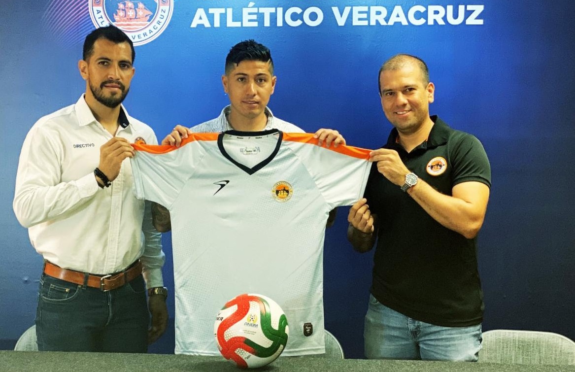 Diego Jiménez segundo refuerzo del Atlético Veracruz