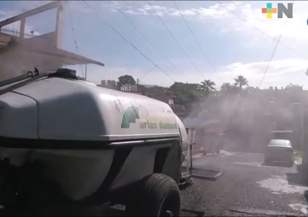 Esta semana se desinfectó el 95% de la zona urbana de Córdoba