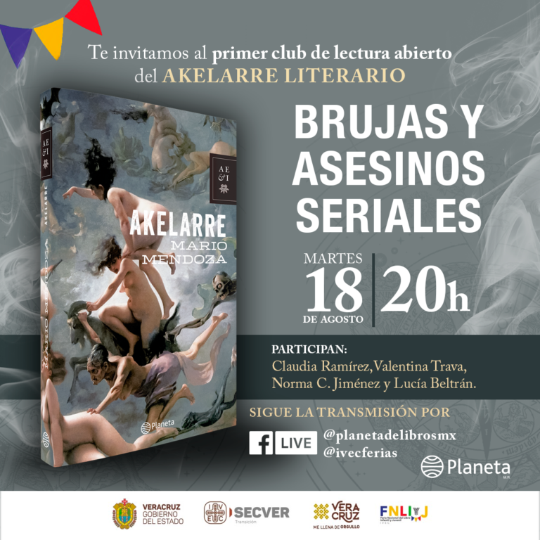 Presenta IVEC Akelarre Literario, club de lectura de Grupo Planeta