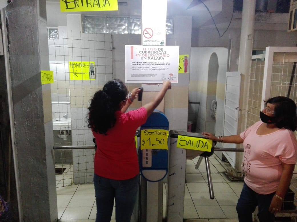 Clausuran cinco negocios por infringir medidas sanitarias en Xalapa