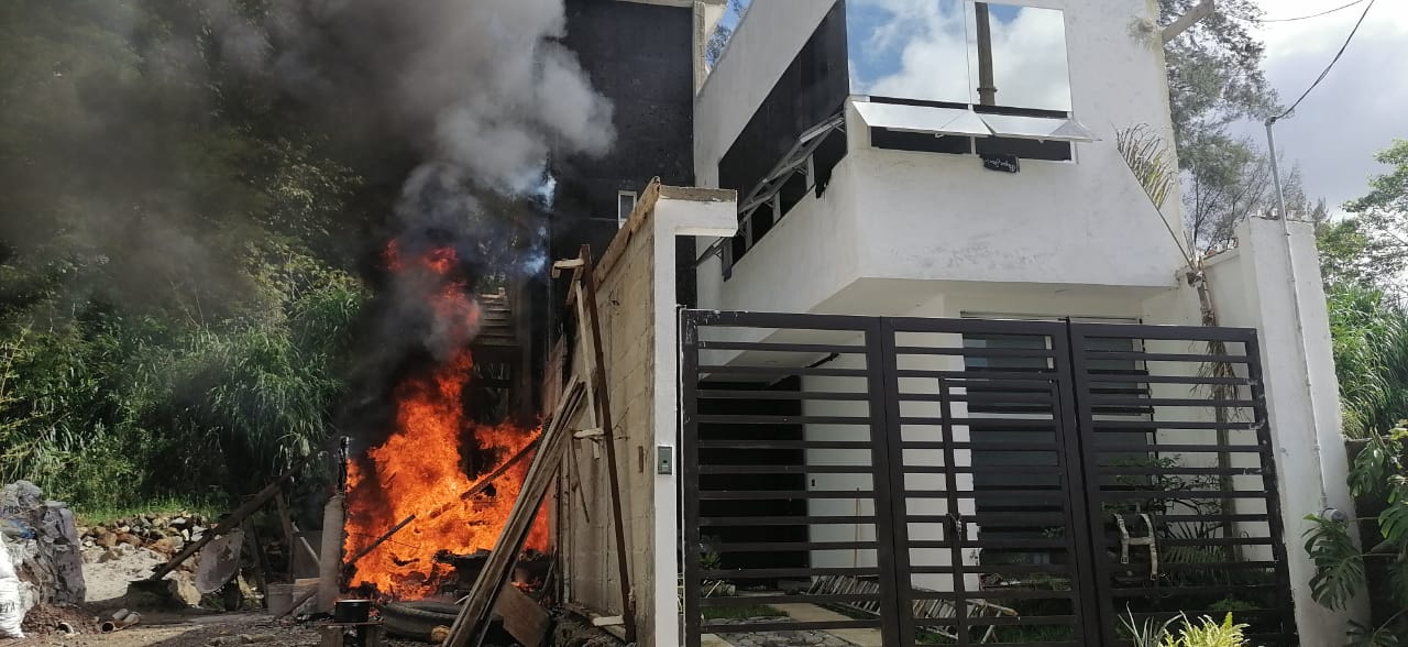 Controla PC Municipal incendio en Los Arenales