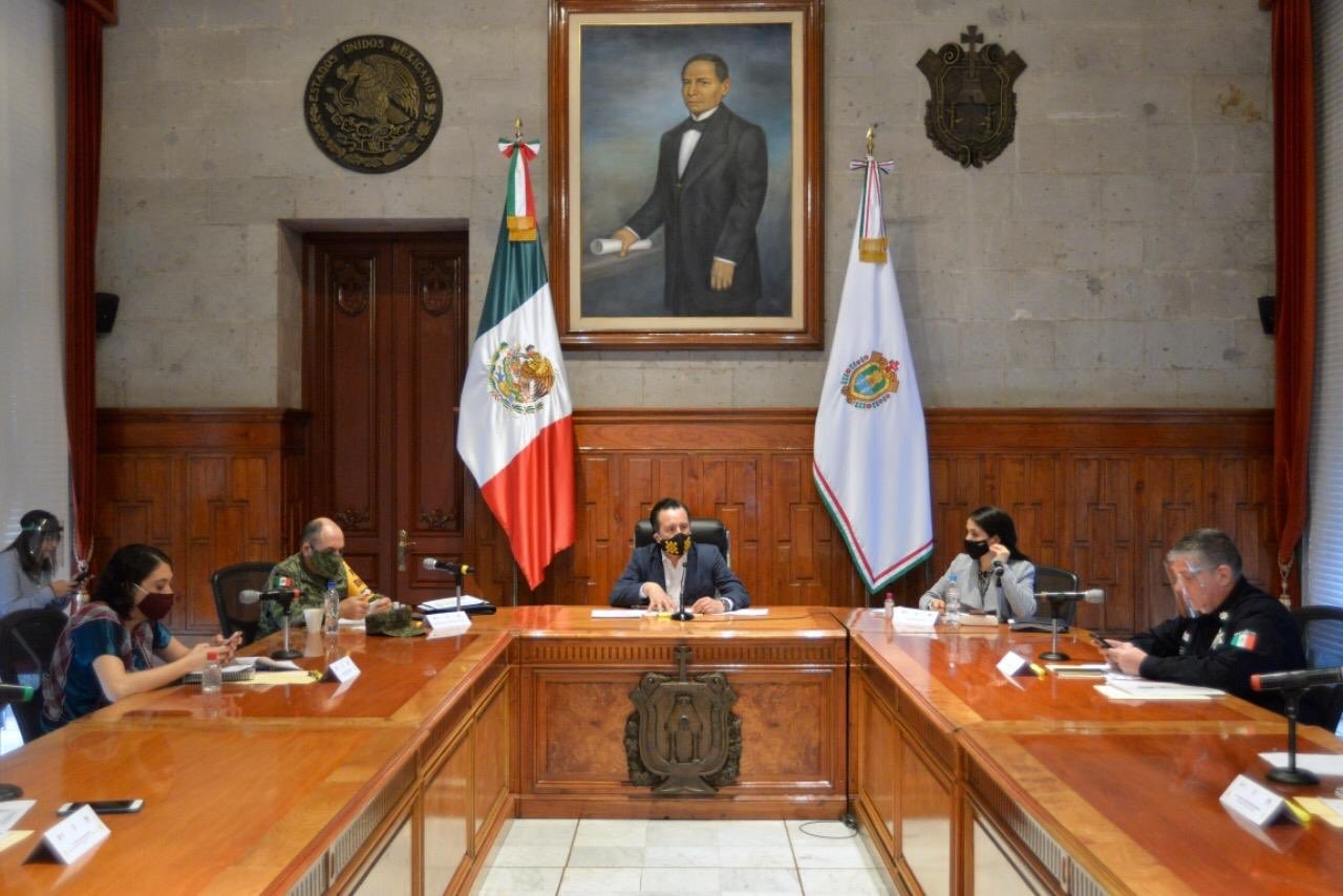 Destacó el gobernador Cuitláhuac García, coordinación entre SSP y FGE para dar seguridad a Veracruz