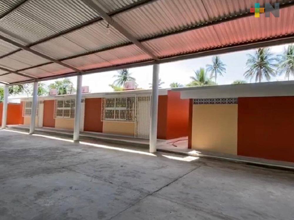 Agradecen a gobernador Cuitláhuac García construcción de aulas en telesecundaria Valentín Gómez Farías