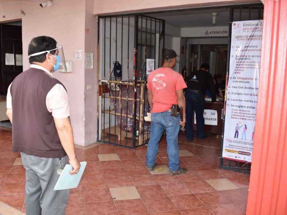 Analiza ayuntamiento de Emiliano Zapata suspender fiestas patronales