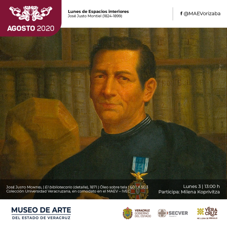 Rinde homenaje IVEC al artista orizabeño José Justo Montiel, a 196 años de su natalicio
