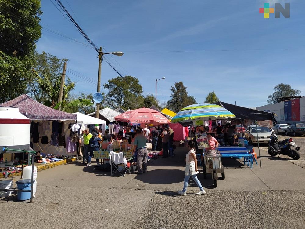 En Xalapa, tianguistas sin poder recuperarse de las pérdidas económicas ocasionadas por la pandemia