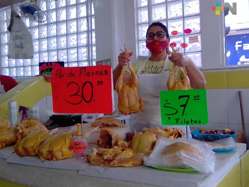 En mercados de Veracruz puerto, comerciantes de carne confirman repunte de ventas
