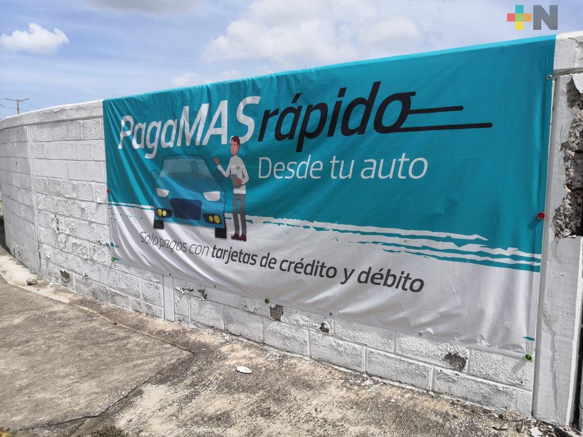 Grupo MAS activó módulo de cobro rápido en ciudad de Veracruz