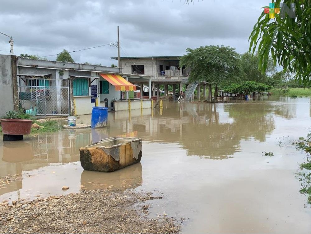 Continuarán lluvias, activan refugios temporales en municipio de Jesús Carranza