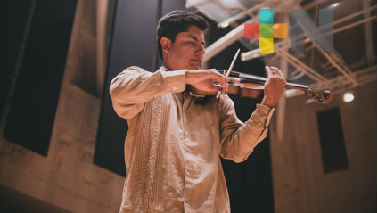 Recital de violín a cargo de Jascha González, integrante de la OSX