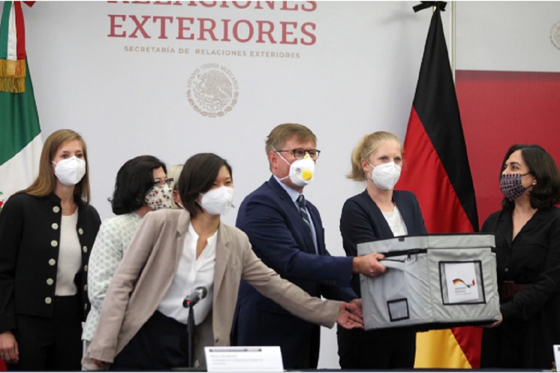 México recibe apoyo del gobierno de Alemania para enfrentar la pandemia de COVID-19