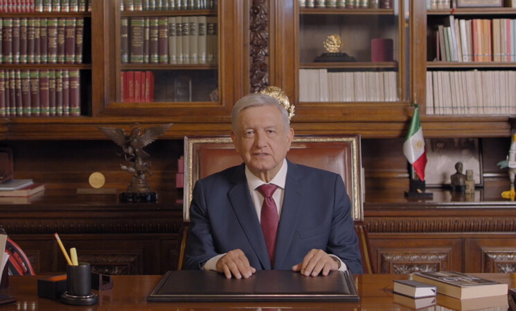 Presidente AMLO destaca respaldo del pueblo de México a la transformación