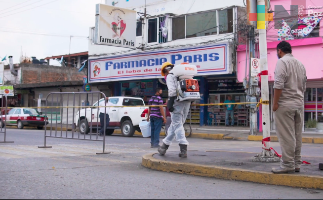 Apoyan habitantes de Poza Rica mantener medidas sanitarias para disminuir contagios por COVID-19