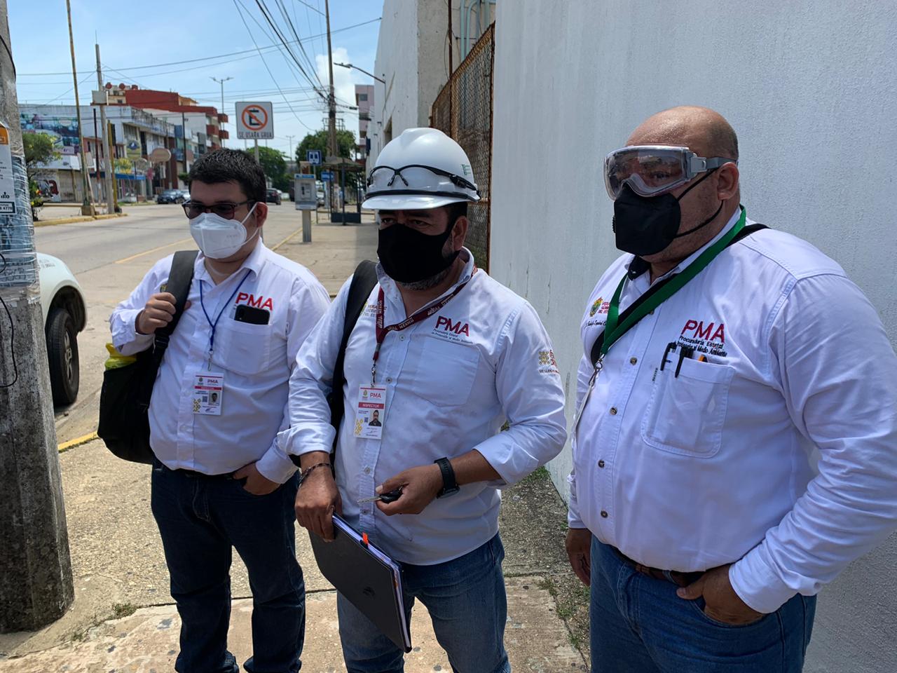 Realizó Procuraduría del Medio Ambiente inspección en el hospital regional de Coatzacoalcos