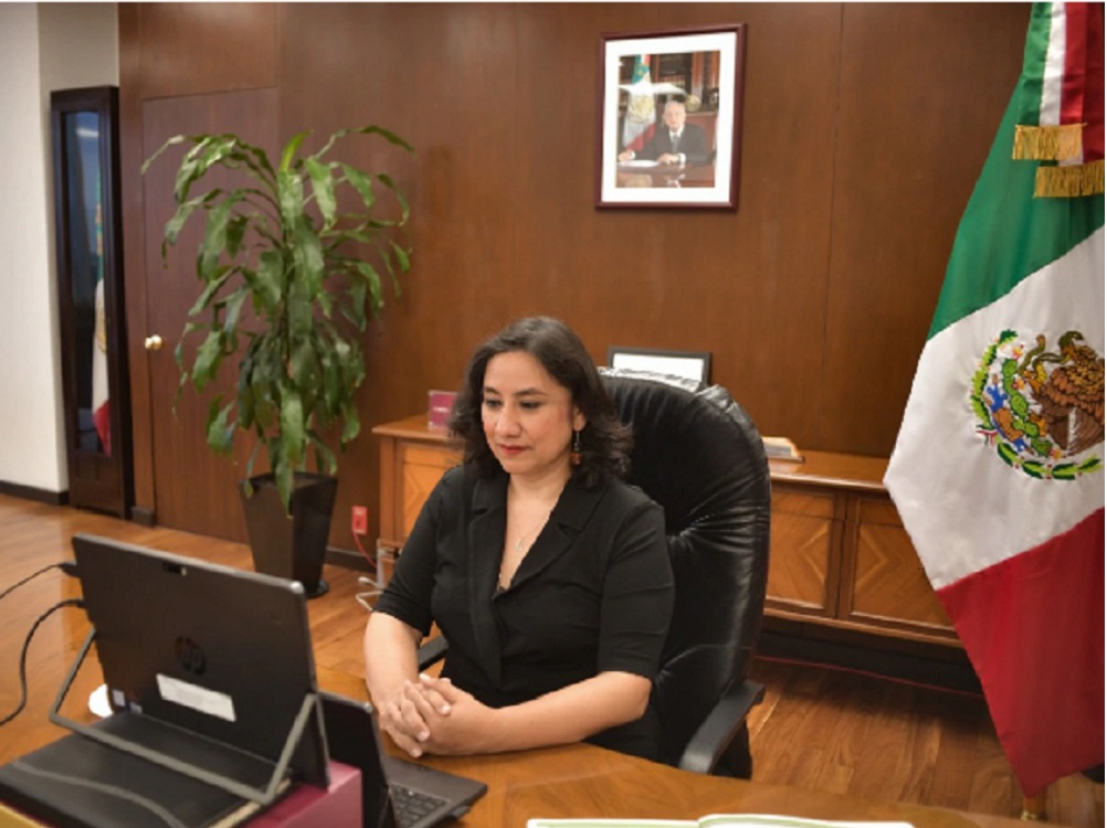 Secretaria Sandoval Ballesteros propone a diputados reformas a la Ley de Adquisiciones