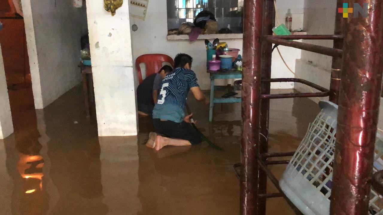 SPC informa sobre afectaciones por lluvias en  municipios veracruzanos