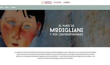 El París de Modigliani y sus contemporáneos se abre virtualmente, a través de un micrositio