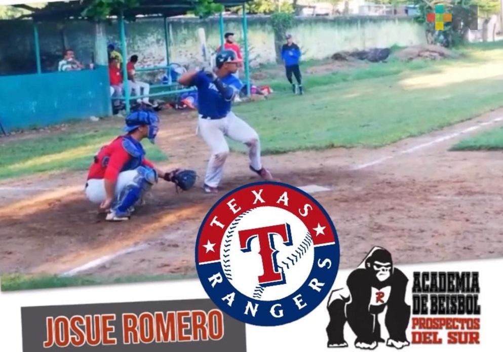Rangers de Texas firmó al catcher veracruzano Josué Romero