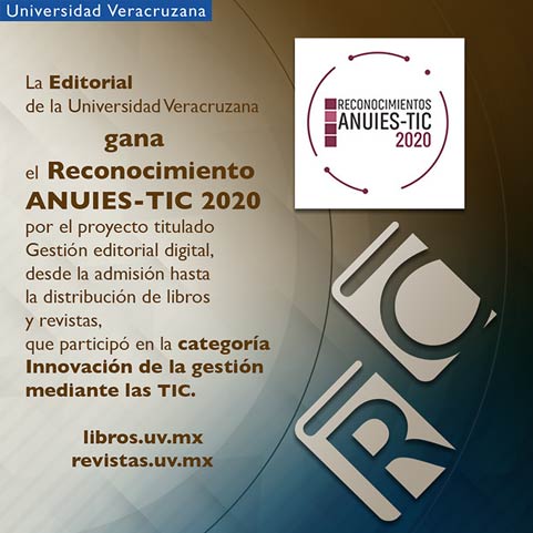 Editorial UV ganó Reconocimiento ANUIES-TIC 2020