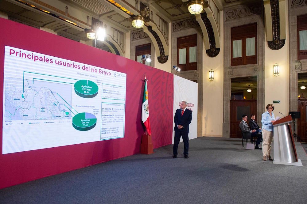 Abasto de agua en el norte del país está garantizado: presidente