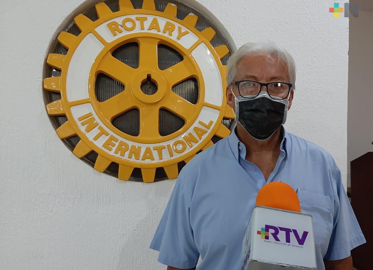 Club Rotario Veracruz analiza cómo realizar su campaña “PolioPlus”