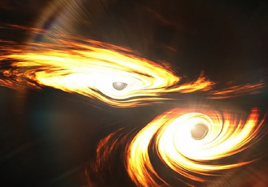 Aporta colisión de dos agujeros negros nuevas pistas sobre el origen de las estrellas