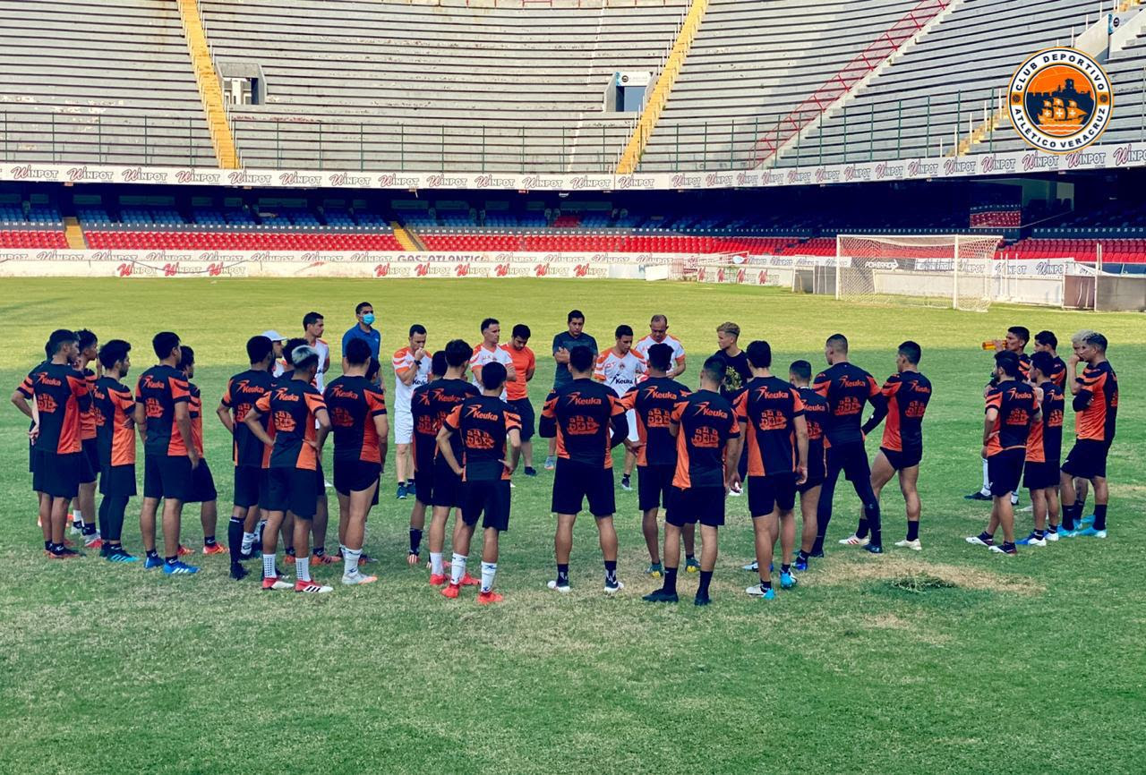Atlético Veracruz inició tercera semana de pretemporada